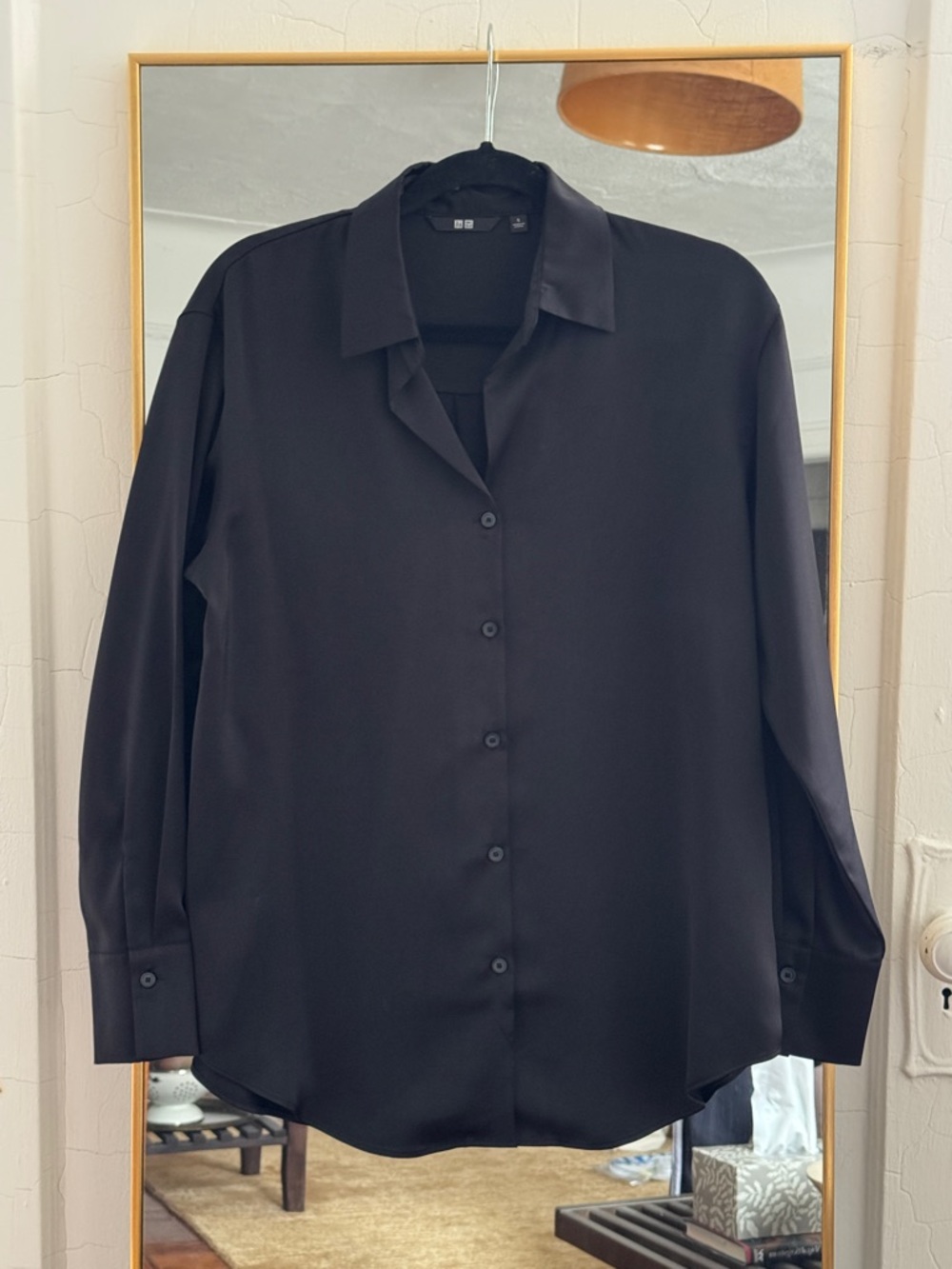 Uniqlo Satin Button Down
